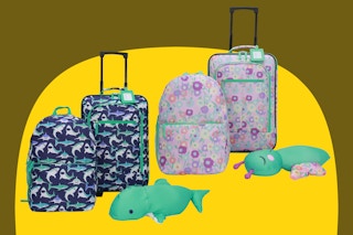 Walmart kids' softside luggage set