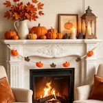 Fall Pumpkin Garland