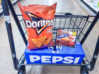 doritos ball park pepsi collage