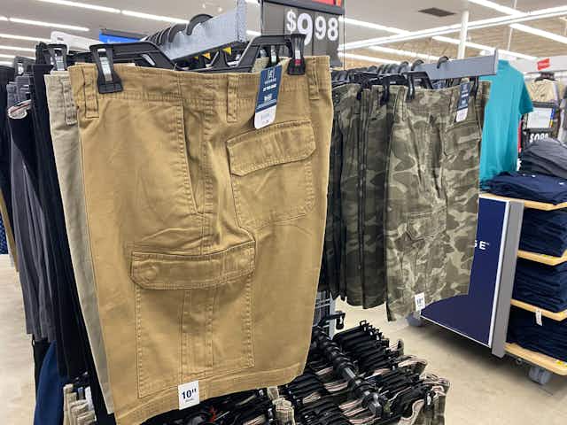George Men's Cargo Shorts, Only $9.98 at Walmart card image