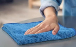 Microfiber Cleaning Cloths 50-Pack, as Low as $12.74 on Amazon card image