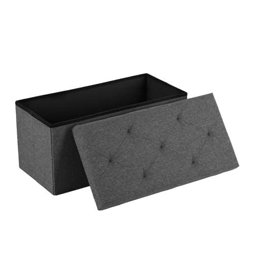 Foldable Storage Ottoman Bench