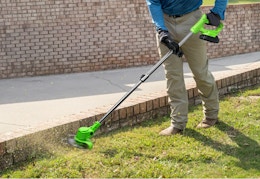 Cordless 3-in-1 Weed Wacker With 2 Batteries, Only $50 at Walmart card image