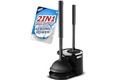 Toilet Plunger and Brush Set