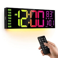 Large Digital Wall Clock