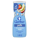 Gerber Strawberry Apple Puffs 6-Pack