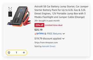 Car Battery Jump Starter
