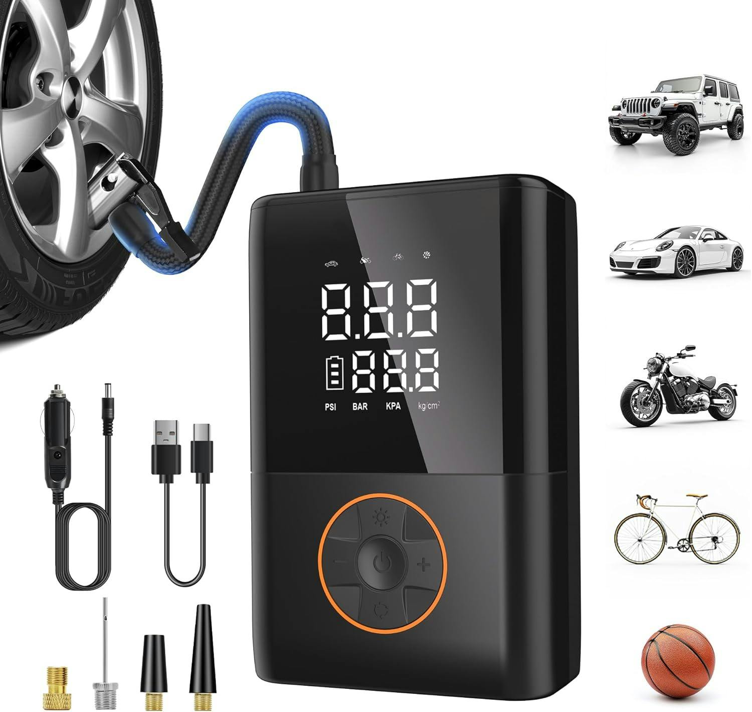Tire Inflator Air Compressor