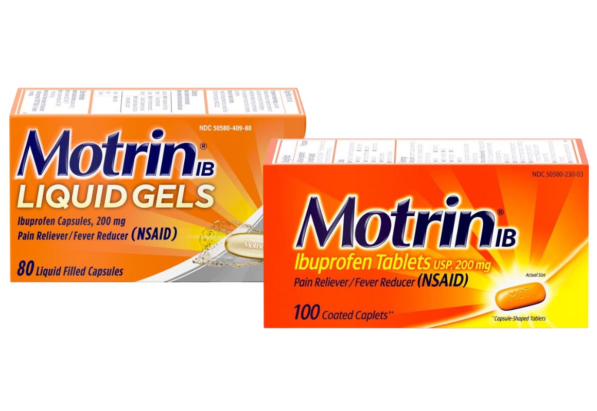2 Motrin Boxes
