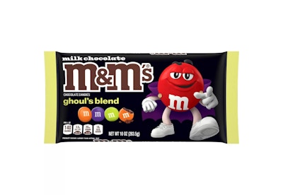 M&M Halloween Candy Bag