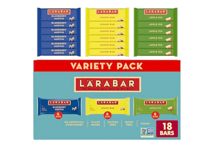 3 Larabar Variety 18-Packs