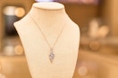 SuperJeweler Diamond Sterling Silver Necklace with Chain