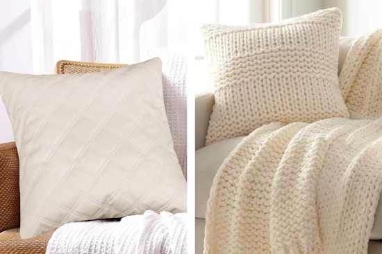 home depot throw pillows collage