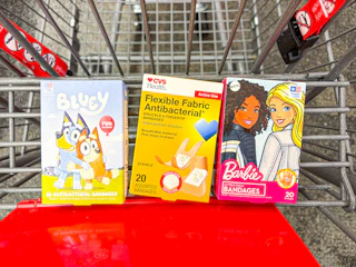 cvs health bandages in shopping cart