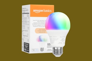 led smart bulb amazon basics--