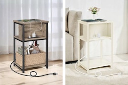 End Table With USB Ports and Outlets, Only $38 at Target card image