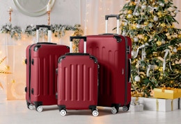 3-Piece Hardside Spinner Luggage Set, Only $70 at Walmart (8 Colors) card image