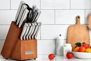 McCook Knife Sets in white kitchen