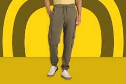 Men’s Fleece Joggers, Under $10 on Clearance at Walmart card image