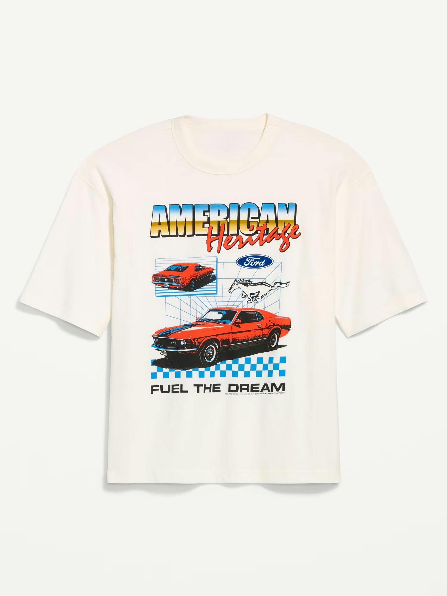 Ford Mustang Cropped T-Shirt