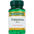 2 Nature's Bounty Potassium Bottles