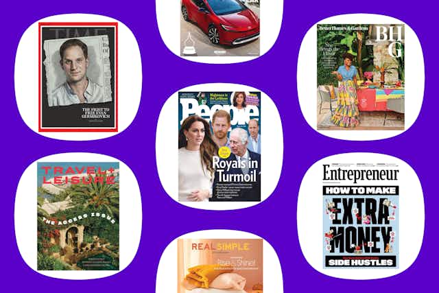 Get 3 Magazine Subscriptions for $0.10: People, Time, and More card image