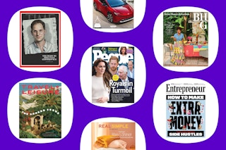 collage of various magazines