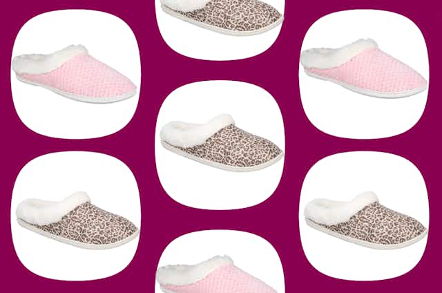 Women's Boxed Slippers, Only $14 at Macy's  card image