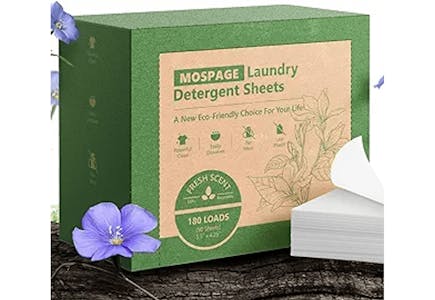 Laundry Detergent Sheets
