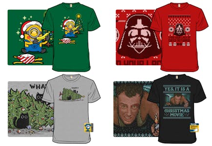 4 Adult Graphic Tees