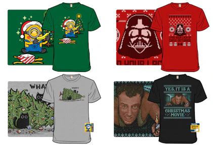 4 Adult Graphic Tees