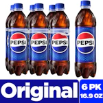 Pepsi Soda 6-Pack
