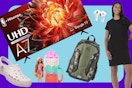 Hisense TV, Crocs clogs, Reebok backpack, Barbie Pop Reveal, Time and Tru dress, AirPods