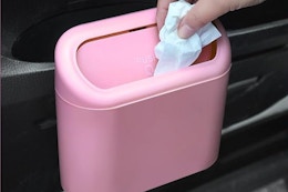 Car Trash Can, Just $5.49 on Amazon (Reg. $10.99) card image