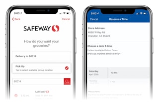 Safeway Carrs App Pickup