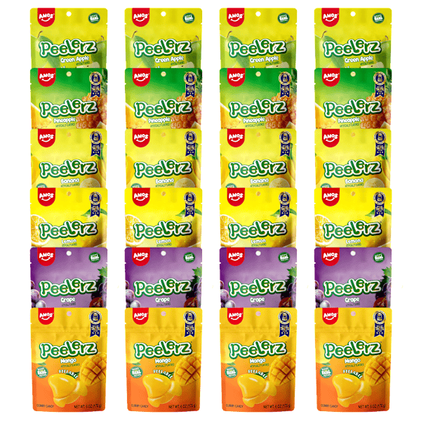 AMOS Peelerz Gummies 24-Pack