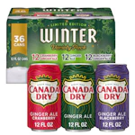 Canada Dry Winter Variety 36-Pack