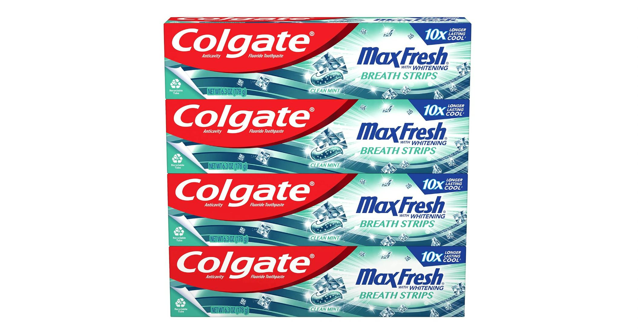 Colgate Max Fresh 4-Pack