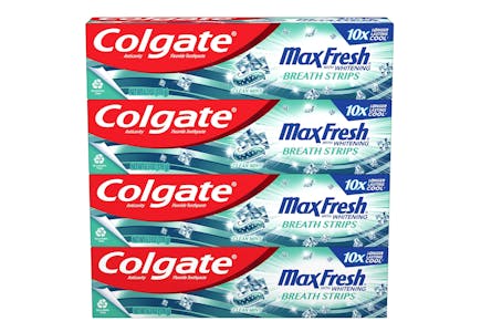 Colgate Max Fresh 4-Pack