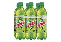 4 Mtn Dew Soda 6-Packs
