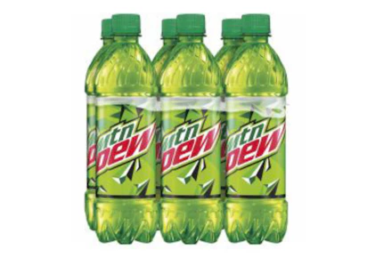 4 Mtn Dew Soda 6-Packs