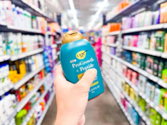 OGX ProGrowth + Peptide Conditioner in Walmart store