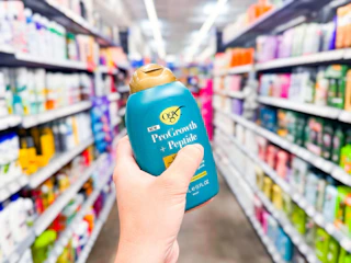OGX ProGrowth + Peptide Conditioner in Walmart store