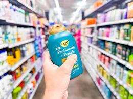 OGX ProGrowth + Peptide Conditioner in Walmart store