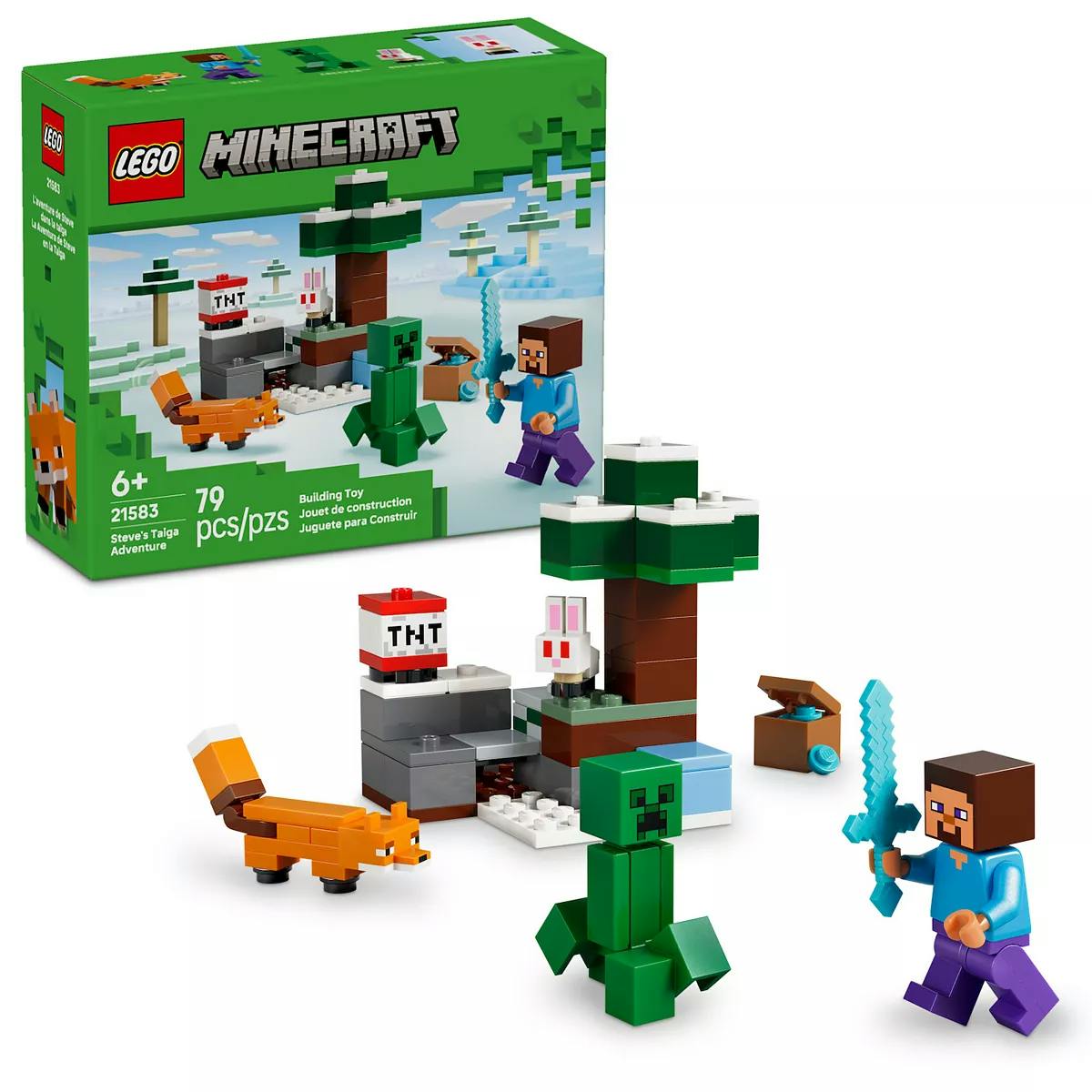 LEGO Minecraft Taiga Adventure Kit