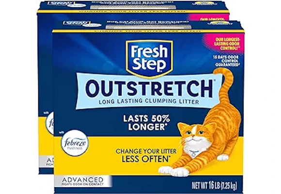 Fresh Step Outstretch Cat Litter 2-Pack