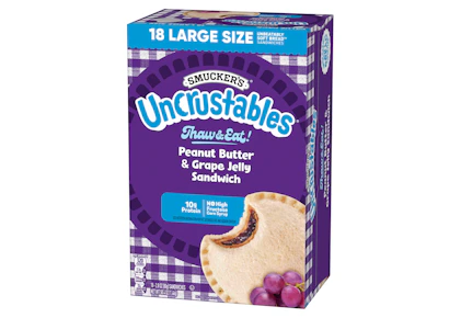 Smucker's Uncrustables Sandwhiches