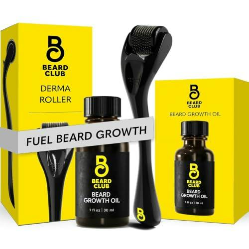 Beard Derma Roller & Growth Oil