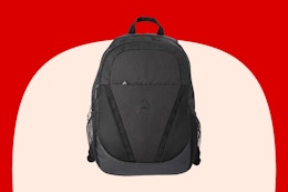 Stock image of the Reebok Women’s Maisie Laptop Backpack (18 in Black)