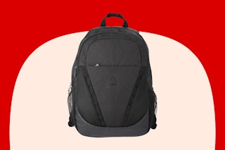 Stock image of the Reebok Women’s Maisie Laptop Backpack (18 in Black)